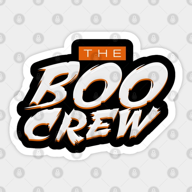 The Boo Crew Halloween Sticker by koolteas